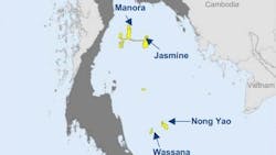 Wassana is north of Malaysia, while Manora is south of Thailand. Wassana is north of Malaysia, while Manora is south of Thailand.