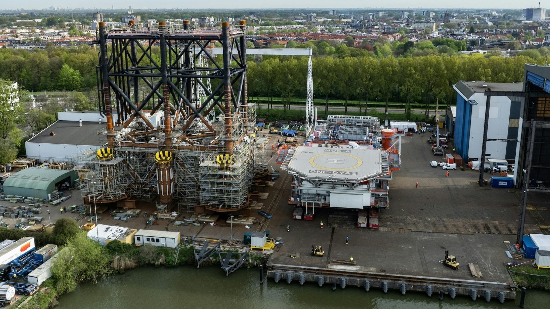 hsm offshore energy rolls out n05a topside