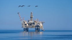 bp has begun oil production from a major new platform offshore Azerbaijan.