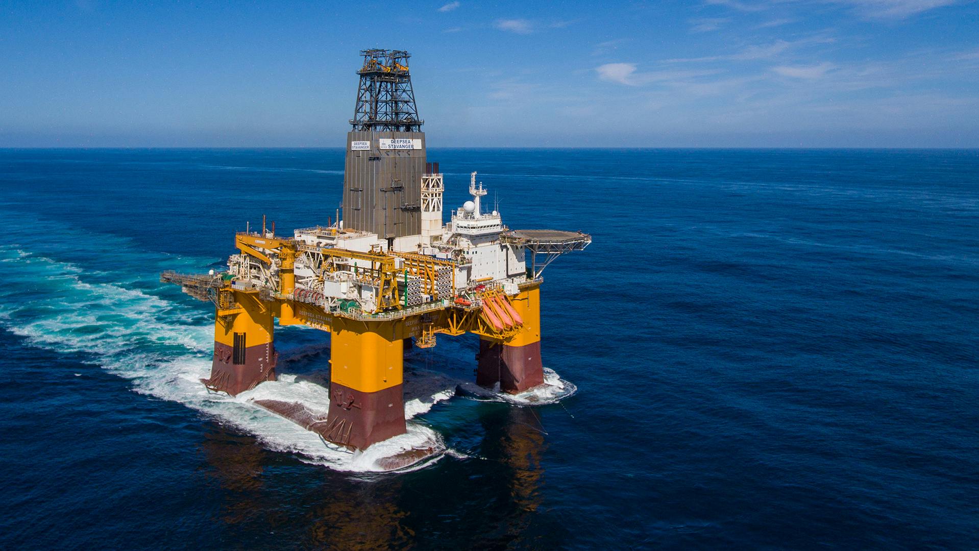 The well was drilled by the Deepsea Stavanger drilling rig.
