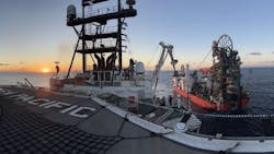 Seven Pacific is a construction/flex-lay vessel capable of operating in water depths of up to 3,000 m. Seven Pacific is a construction/flex-lay vessel capable of operating in water depths of up to 3,000 m.