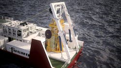 Fugro Blue Dragon is a modular, fully automated seafloor drill that performs in situ testing, soil sampling and rock coring in a single dive. Fugro Blue Dragon is a modular, fully automated seafloor drill that performs in situ testing, soil sampling and rock coring in a single dive.