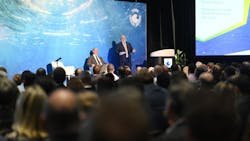 Petrobras President and CEO Jean Paul Terra Prates participates in an executive dialogue on energy transition at OTC 2024. Petrobras President and CEO Jean Paul Terra Prates participates in an executive dialogue on energy transition at OTC 2024.