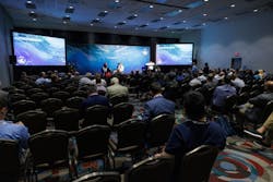 Part of the OTC 2024 Keynote Speaker Series, Atlantic Shores Offshore Wind&apos;s Rain Byars and moderator Deanne Hargrave had a fireside chat during the &apos;A Developer Perspective on Offshore Wind in the U.S.&apos; session.