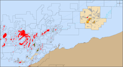 Carnarvon Energy’s Dorado project-related fields are located with four blocks (in upper right) in the Bedout basin offshore Western Australia. Carnarvon Energy’s Dorado project-related fields are located with four blocks (in upper right) in the Bedout basin offshore Western Australia.
