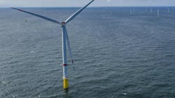 Elicio&apos;s Seamade offshore wind farm in the North Sea became operational in December 2020. It has 58 turbines.