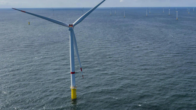 Elicio's Seamade offshore wind farm in the North Sea became operational in December 2020. It has 58 turbines.