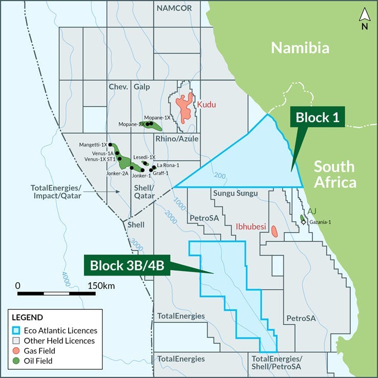Eco Atlantic’s South Africa acreage