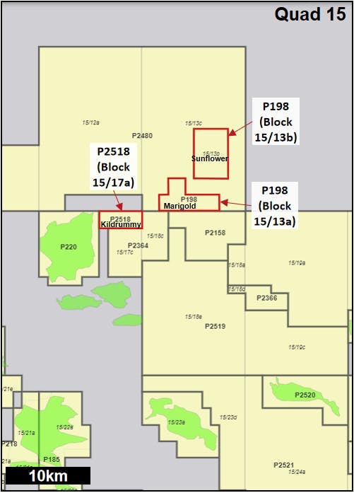 The Marigold, Sunflower and Kildrummy assets in the North Sea are operated by Anasuria Hibiscus, with joint venture partners Ithaca Energy (UK) Ltd. and Caldera Petroleum (UK) Ltd. The Marigold, Sunflower and Kildrummy assets in the North Sea are operated by Anasuria Hibiscus, with joint venture partners Ithaca Energy (UK) Ltd. and Caldera Petroleum (UK) Ltd.