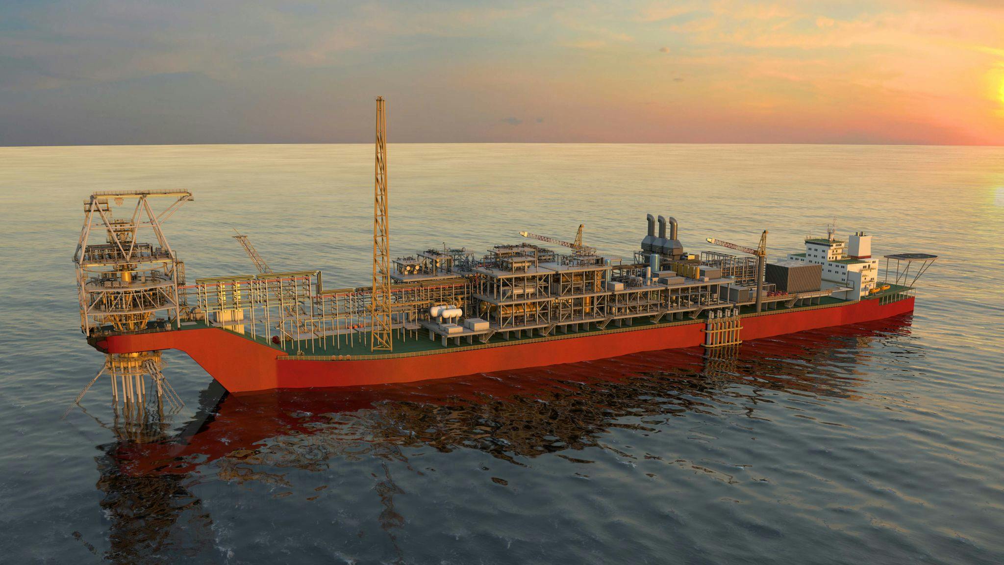 The Sangomar Field development Phase 1 is a deepwater project including a standalone FPSO facility.