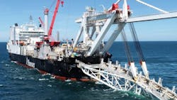 Last week the Audacia team completed the 262-km Barossa gas export pipeline in the southern Timor Sea. Last week the Audacia team completed the 262-km Barossa gas export pipeline in the southern Timor Sea.