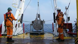 Energean conducts post-drilling and environmental baseline surveying offshore Israel in February 2021. Energean conducts post-drilling and environmental baseline surveying offshore Israel in February 2021.