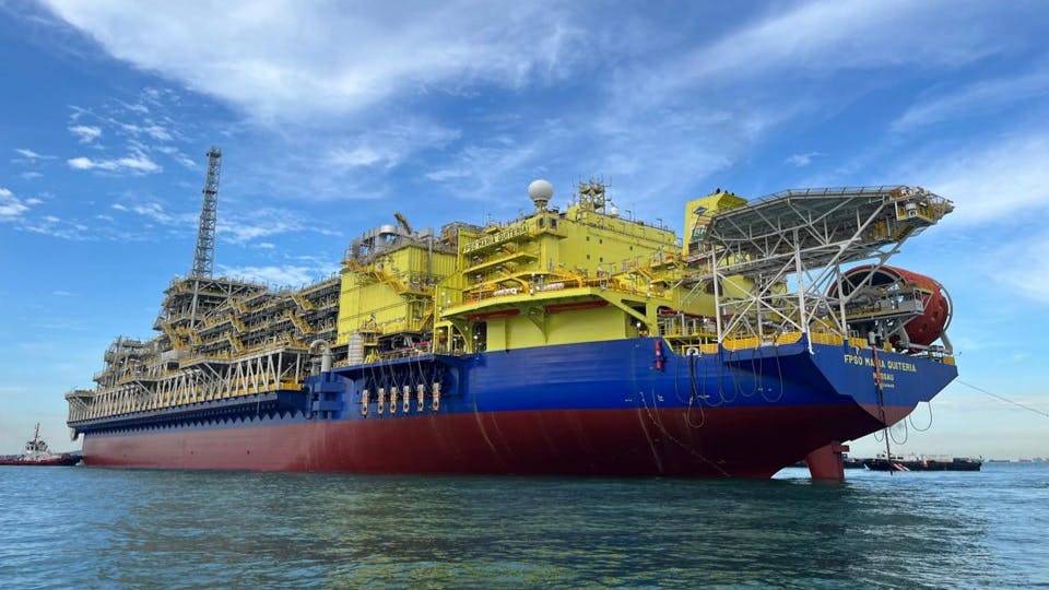 The FPSO unit is scheduled to begin operations in the last quarter of 2024 in the Campos Basin's presalt layer.