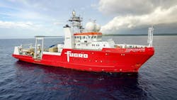 Fugro plans to deliver site characterization surveys for RWE, Mitsui & Co., and Osaka Gas’ offshore wind farm in Japan. Fugro plans to deliver site characterization surveys for RWE, Mitsui & Co., and Osaka Gas’ offshore wind farm in Japan.