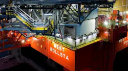 The West Bollsta semisub rig was built in 2019.
