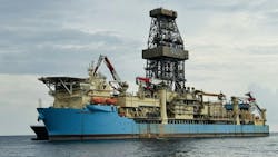Trident Equatorial Guinea Inc., as operator of Block G in the Ceiba and Okume complex fields, announced on its LinkedIn July 3 the arrival of the Noble Venturer drillship at Luba port and the recommencing of the drilling campaign.