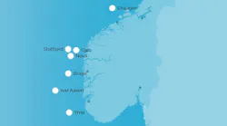 OKEA assets map
