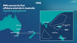 rwe secures its first offshore wind site in australia rwe secures its first offshore wind site in australia