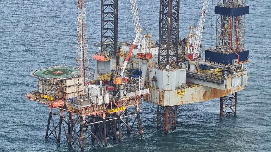 West Sole Charlie platform