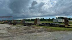 Twin Brothers Marine structural components prepared for delivery Twin Brothers Marine structural components prepared for delivery