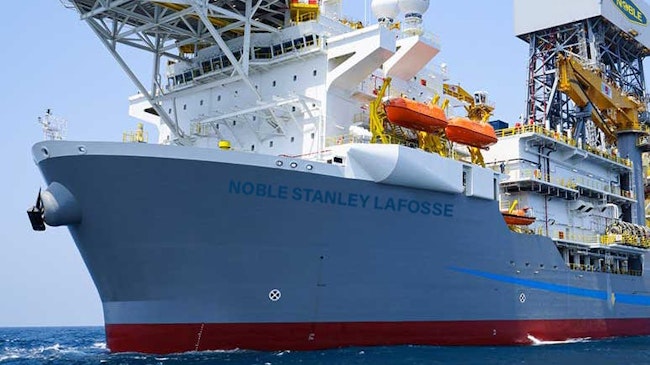 Noble Stanley Lafosse drillship