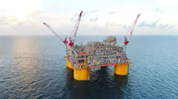 Appomattox, a deepwater oil and gas project, is Shell’s floating platform in the Gulf of Mexico.