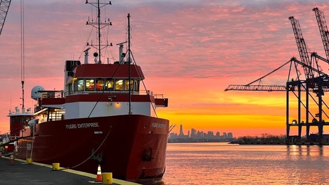 Fugro has completed a comprehensive survey for Atlantic Shores.