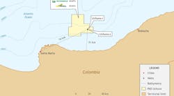 Petrobras has confirmed a gas discovery offshore Colombia. Petrobras has confirmed a gas discovery offshore Colombia.