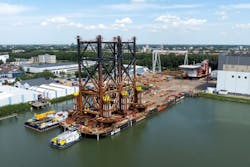 HSM Offshore Energy Completes Successful Load Out and Sail Away of NO5-A Topside and Jacket HSM Offshore Energy Completes Successful Load Out and Sail Away of NO5-A Topside and Jacket