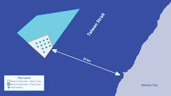 The “Winds of September Phase 1” project will involve the installation of up to 12 floating platforms for expected capacity of 180 MW. The “Winds of September Phase 1” project will involve the installation of up to 12 floating platforms for expected capacity of 180 MW.