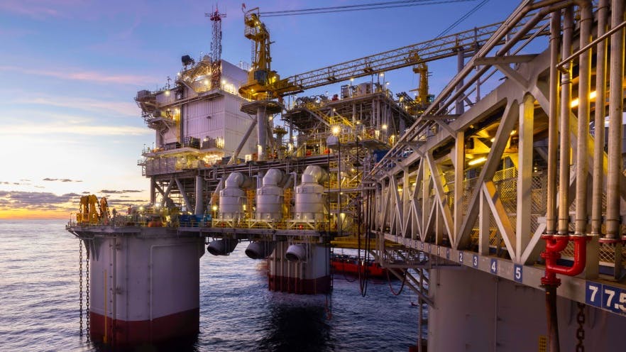 Anchor project in the Gulf of Mexico