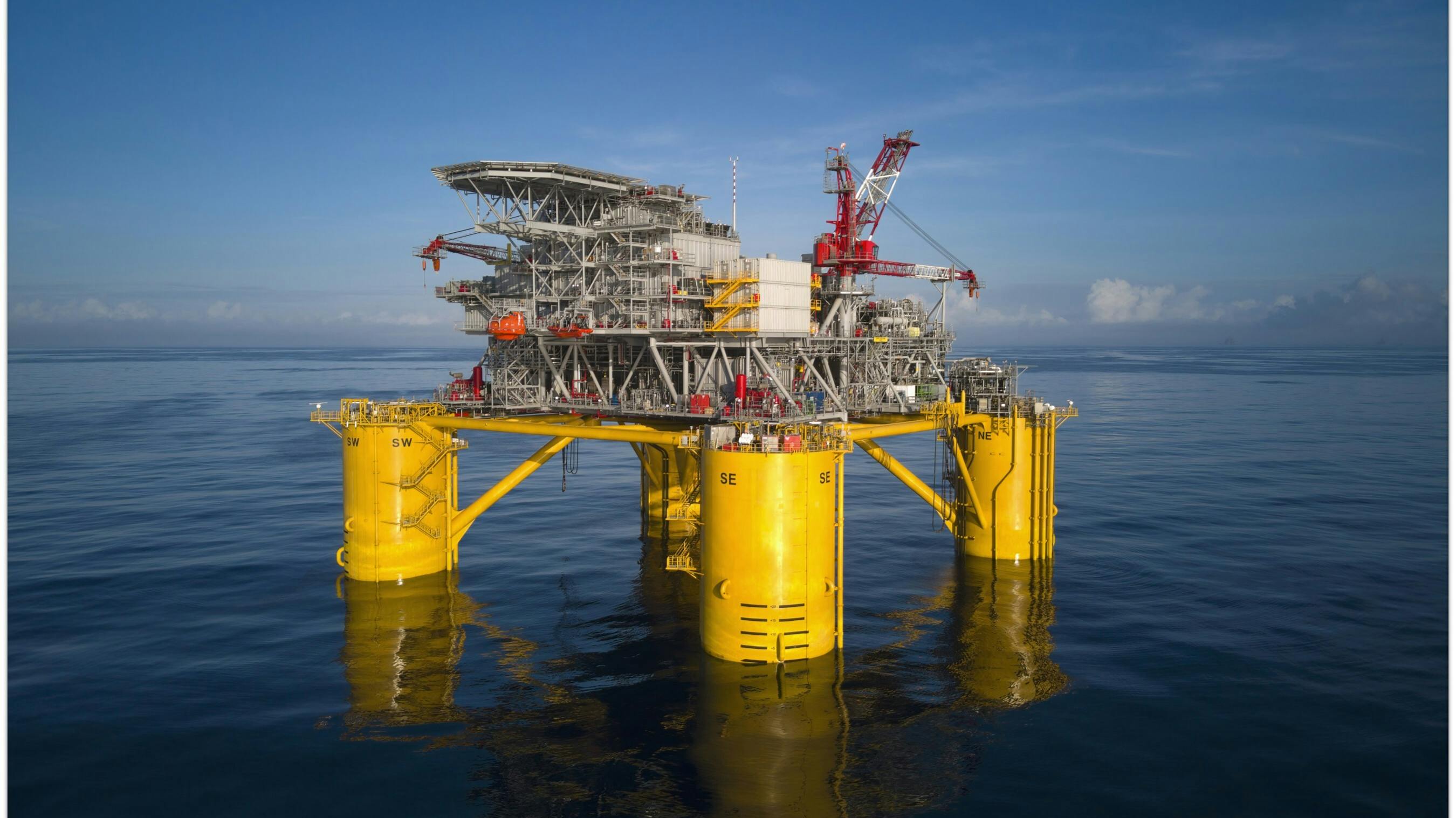 Shell&rsquo;s Vito platform in the Gulf of Mexico.