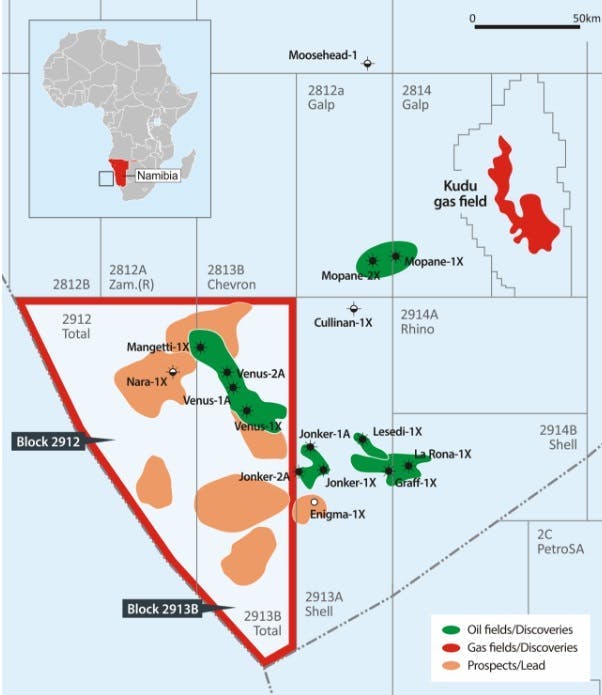 Block 2912 &amp; 2913B Namibia