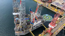 Seatrium delivers the Vali jackup rig to Borr Drilling, about a year ahead of its planned delivery next year.