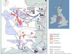 EnergyPathways says the East Irish Sea is a predominantly gas basin where historical production has been dominated by the giant South/North Morecambe complex (and to a lesser extent the Hamilton/Douglas complex). EnergyPathways says the East Irish Sea is a predominantly gas basin where historical production has been dominated by the giant South/North Morecambe complex (and to a lesser extent the Hamilton/Douglas complex).