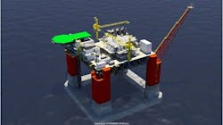 EXMAR Offshore Co. will design and engineer the Kaskida FPU hull using its patented OPTI design. EXMAR Offshore Co. will design and engineer the Kaskida FPU hull using its patented OPTI design.