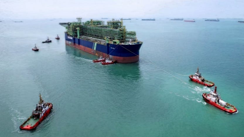 The Barossa project's FPSO module integration and pre-commissioning is 86% complete.