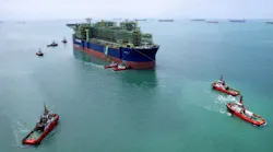 The Barossa project's FPSO module integration and pre-commissioning is 86% complete.