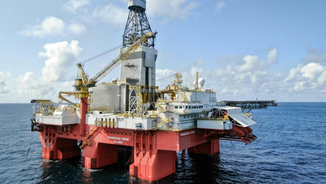 Transocean Norge semisubmersible rig