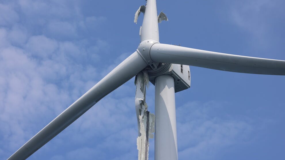The failed turbine blade at the Dogger Bank A wind farm was also a Haliade-X turbine blade, the same blade that failed at the Vineyard Wind project.
