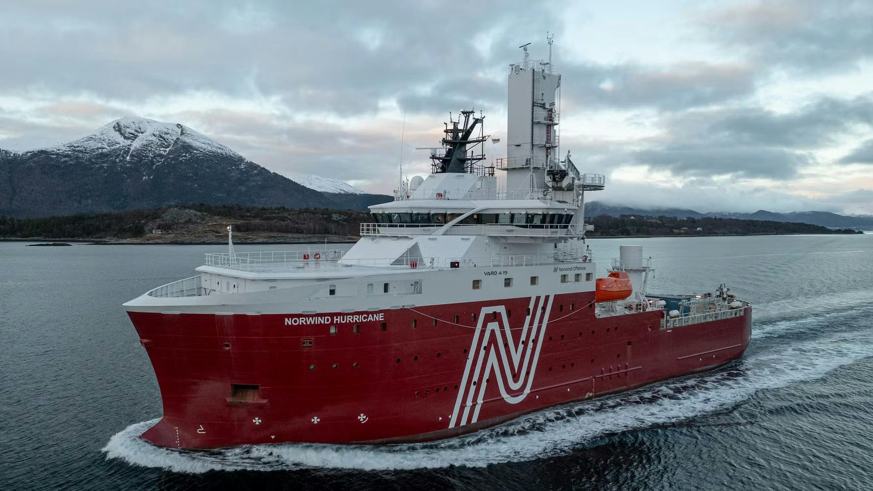 Norwind Offshore&rsquo;s new CSOV, Norwind Hurricane