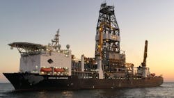Ocean Blackrhino drillship Ocean Blackrhino drillship