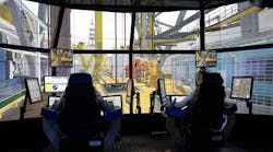 The DrillSIM:6000 is a training simulator that provides highly realistic and immersive training environments that accurately mimic offshore drilling operations. The DrillSIM:6000 is a training simulator that provides highly realistic and immersive training environments that accurately mimic offshore drilling operations.