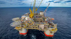At the Jack/St. Malo facility, Chevron achieved first water injection at the St. Malo field, the company’s first waterflood project in the deepwater Wilcox trend.