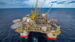 At the Jack/St. Malo facility, Chevron achieved first water injection at the St. Malo field, the company’s first waterflood project in the deepwater Wilcox trend. At the Jack/St. Malo facility, Chevron achieved first water injection at the St. Malo field, the company’s first waterflood project in the deepwater Wilcox trend.