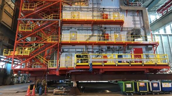 The bpTT Amherstia offshore platform was equipped with a new living quarters unit in 2018.