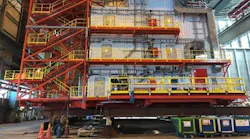 The bpTT Amherstia offshore platform was equipped with a new living quarters unit in 2018.
