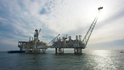 KBR played a key role in designing and delivering bp’s Azeri Central East (ACE) platform. Leveraging visualization and analysis tools, KBR's engineers constructed a unified 3D digital twin model replicating every feature of the platform in vivid detail. The first production well was spudded from the ACE platform in the Caspian Sea in December 2023. KBR played a key role in designing and delivering bp’s Azeri Central East (ACE) platform. Leveraging visualization and analysis tools, KBR's engineers constructed a unified 3D digital twin model replicating every feature of the platform in vivid detail. The first production well was spudded from the ACE platform in the Caspian Sea in December 2023.