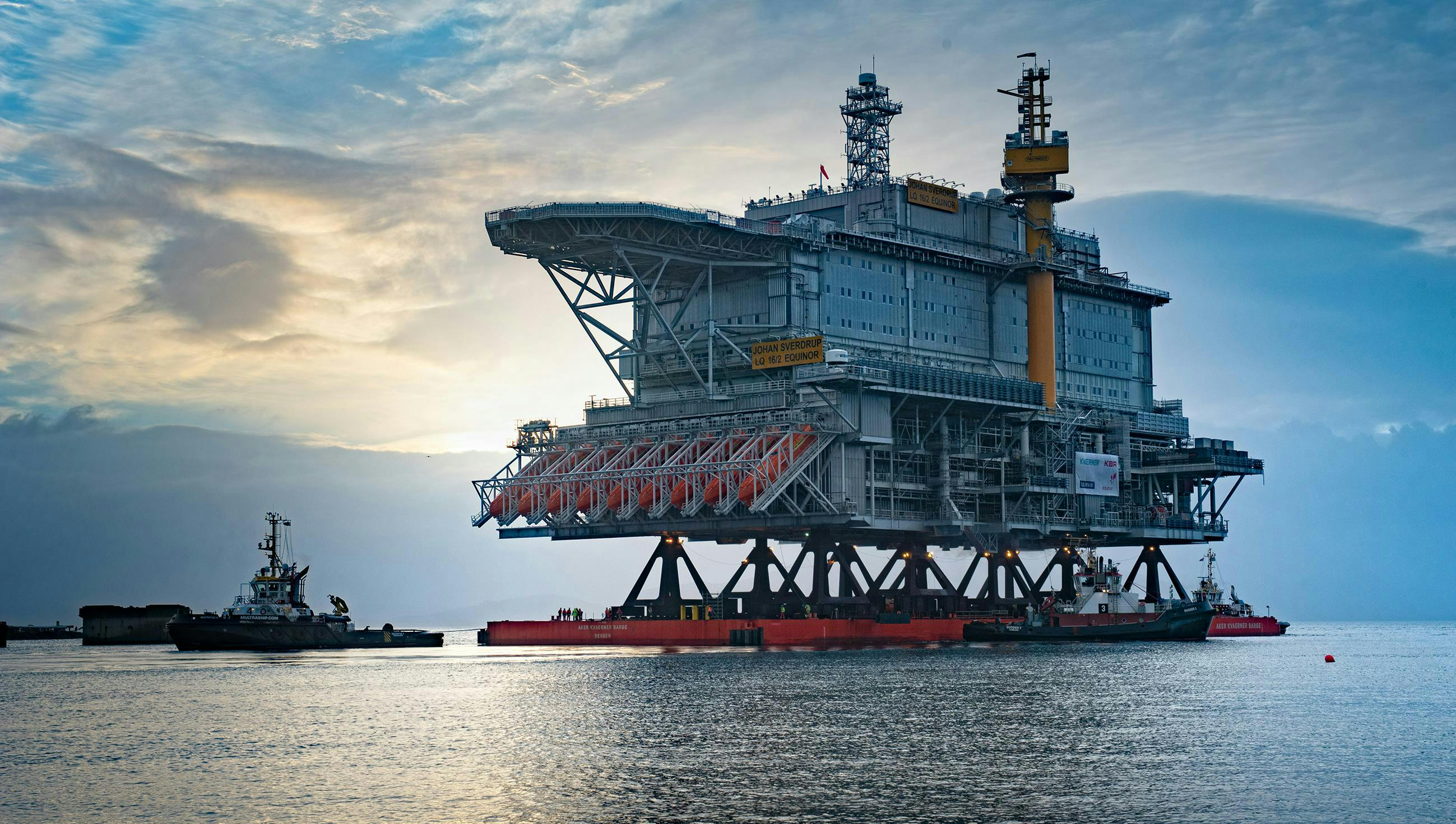 KBR designed the living quarters and delivered project management from 2017 to 2020 for the Johan Sverdrup project offshore Norway. KBR designed the living quarters and delivered project management from 2017 to 2020 for the Johan Sverdrup project offshore Norway.