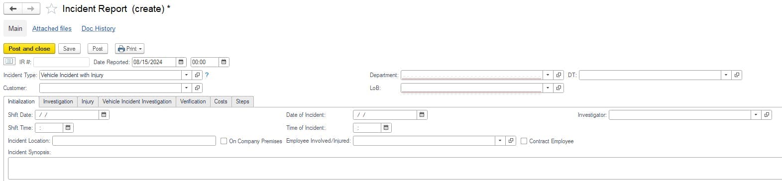 The RigER HSE Module helps sort information by incident type, root cause, direct cause, location and other attributes. The RigER HSE Module helps sort information by incident type, root cause, direct cause, location and other attributes.